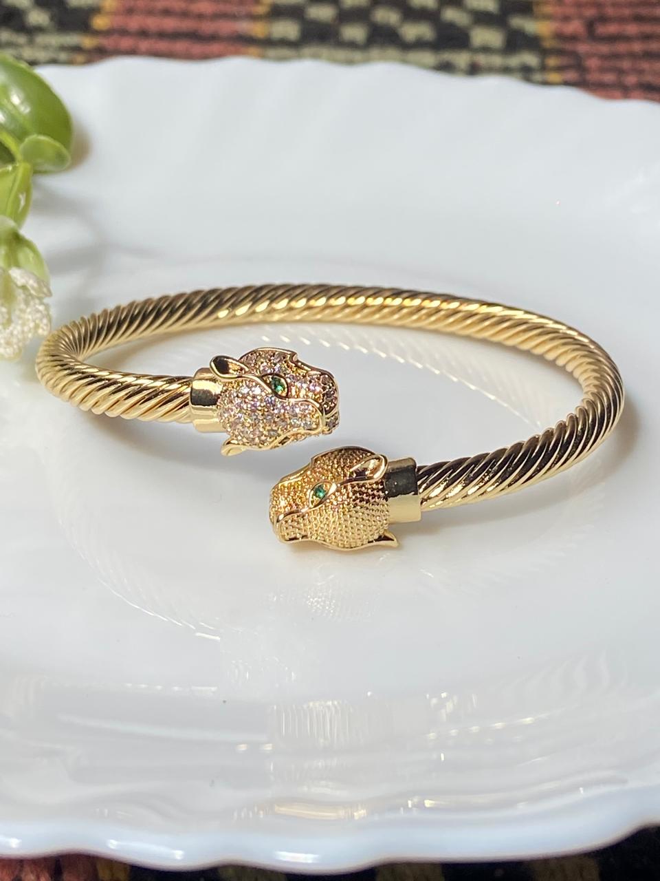 Dual Panther Bracelet