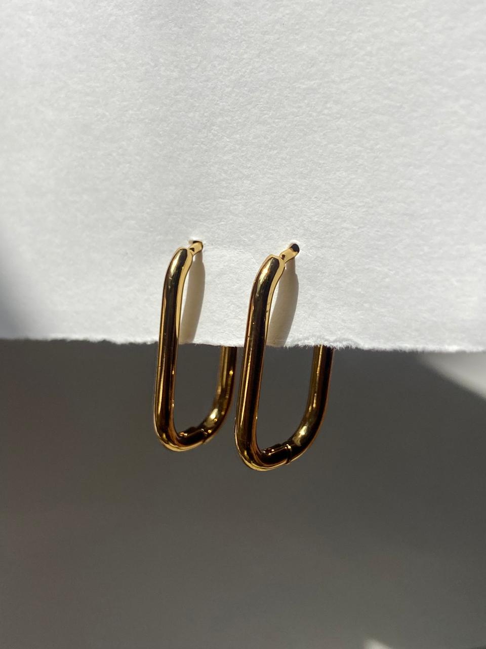 Oval Rectangle Hoop