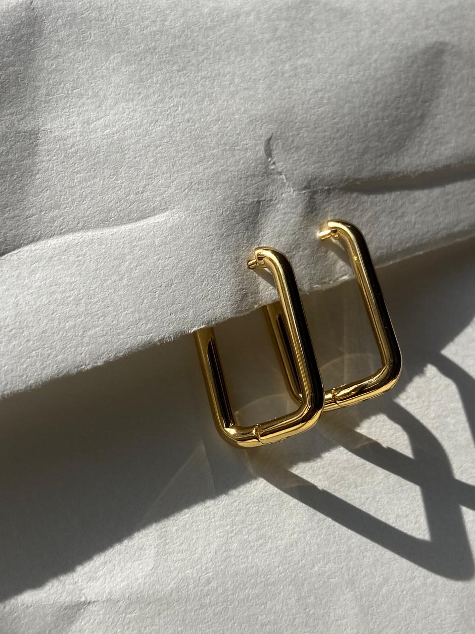 Square Hoop Earrings