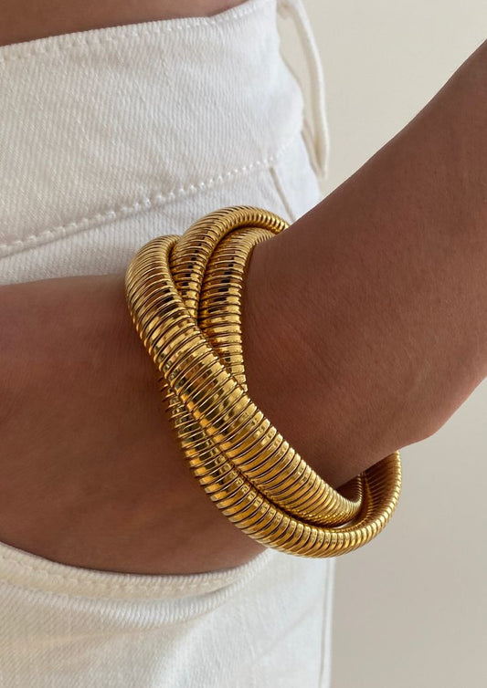 Spiral Gold Kada