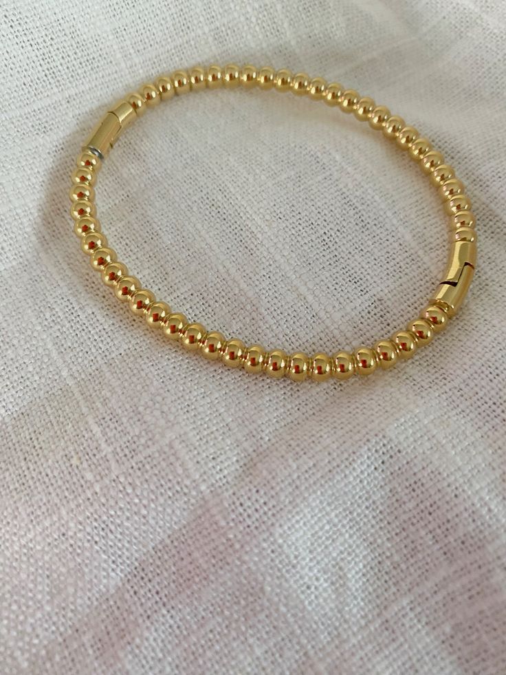 Classic Textured Bead bangle