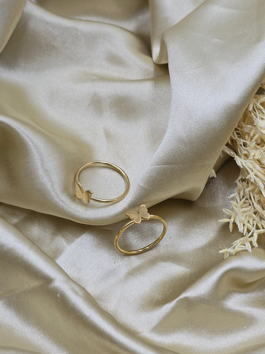 Butterfly Finger Ring