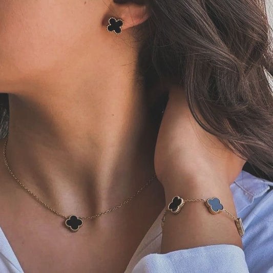 Single black Clover combo set