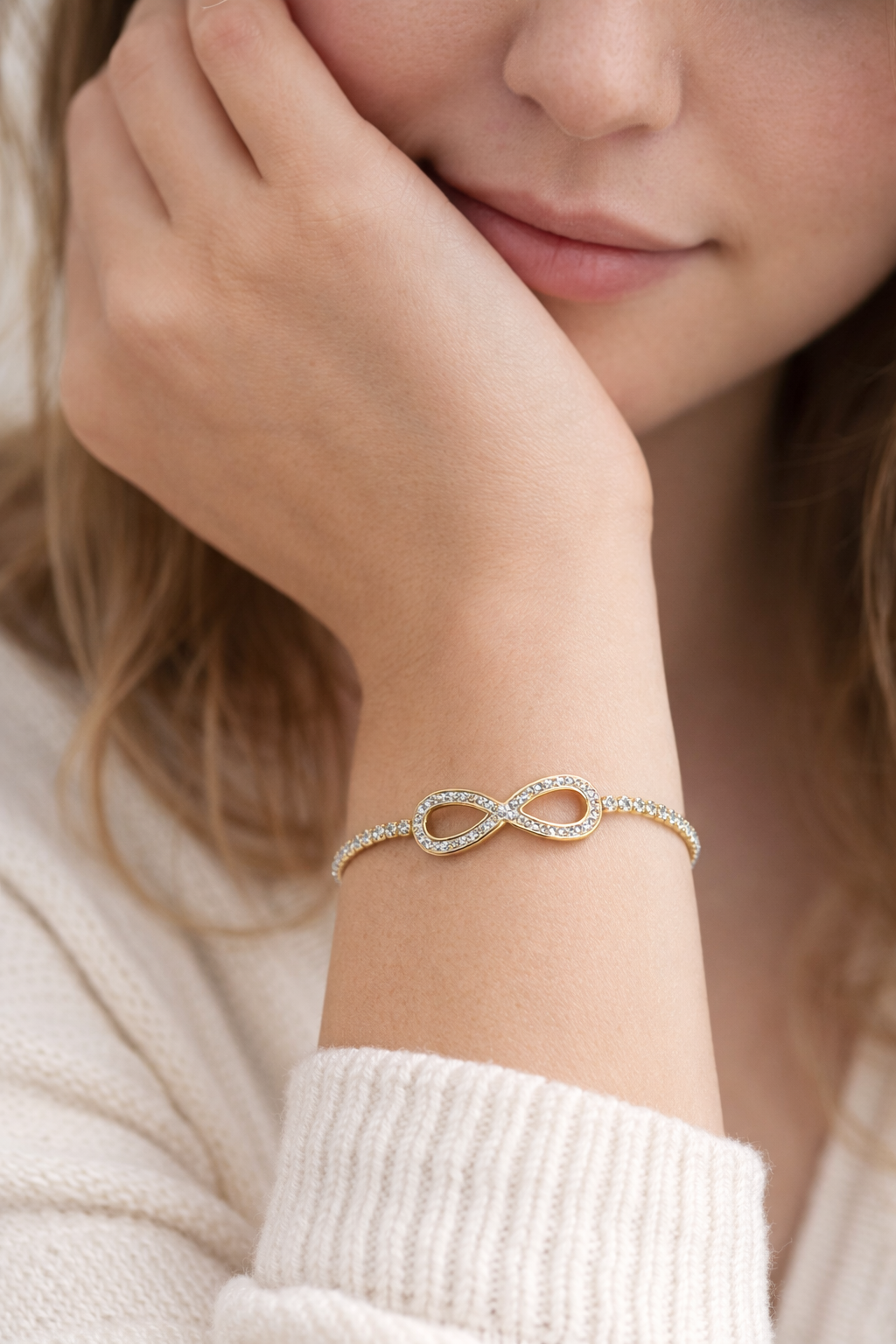 Infinity Crystal Bracelet