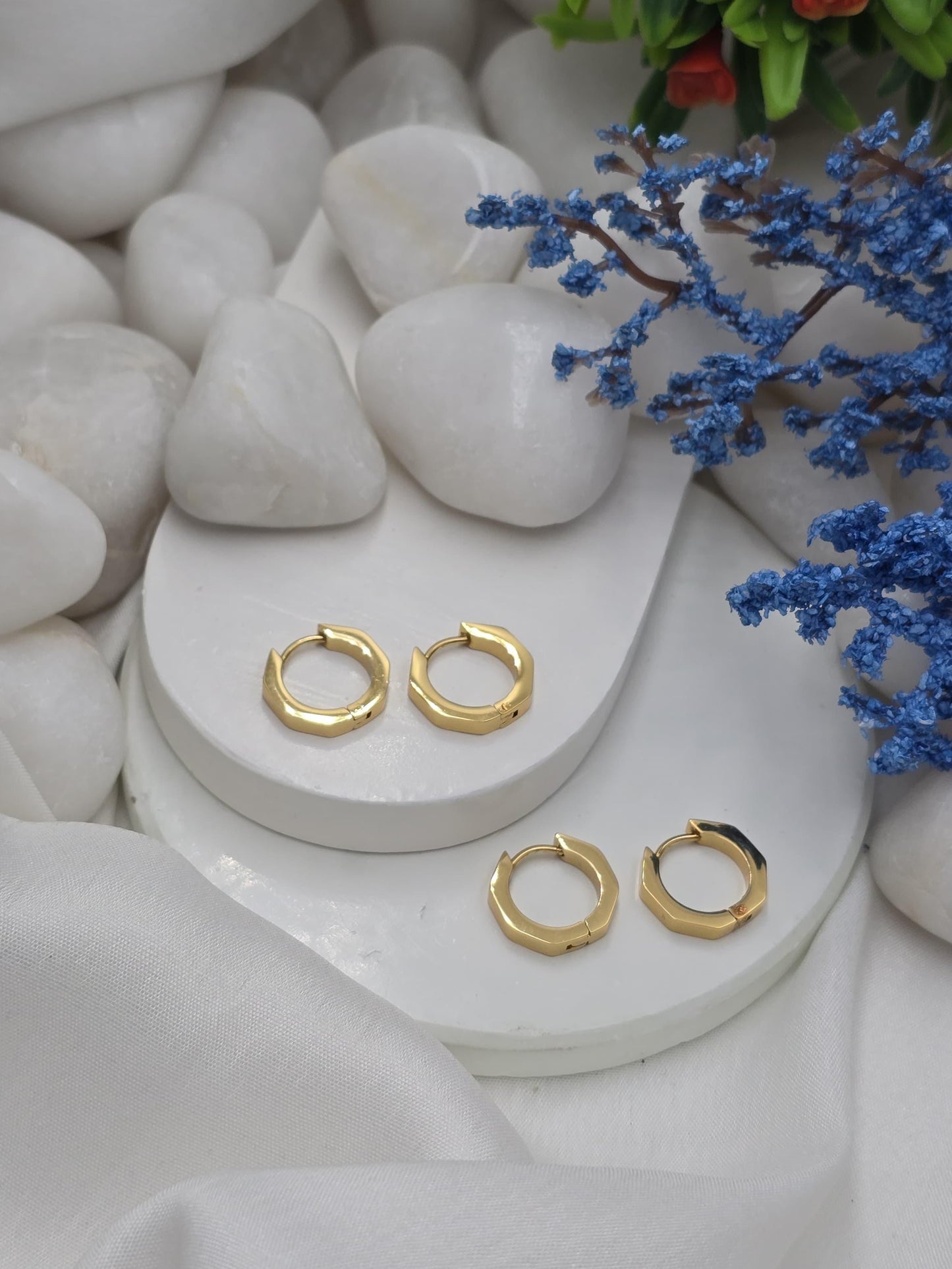 Circle Hoop Earrings