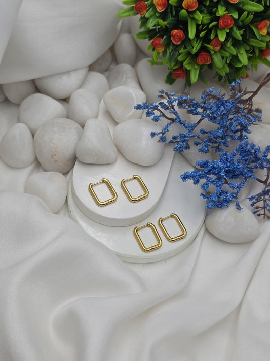 Square Hoop Earrings