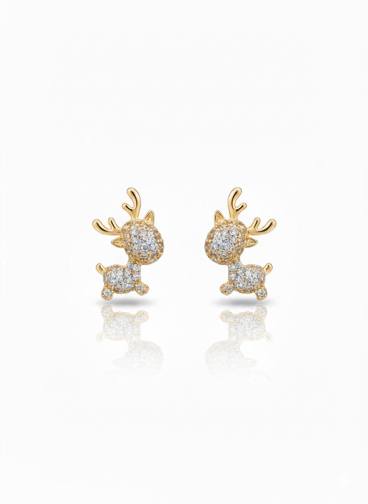 Reindeer Stud Earrings