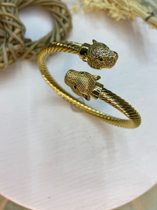 Dual Panther Bracelet
