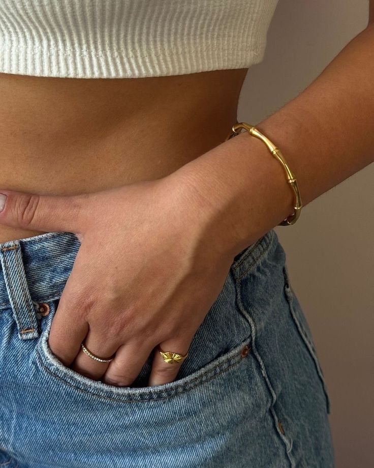 Half Cuff Bamboo Kada