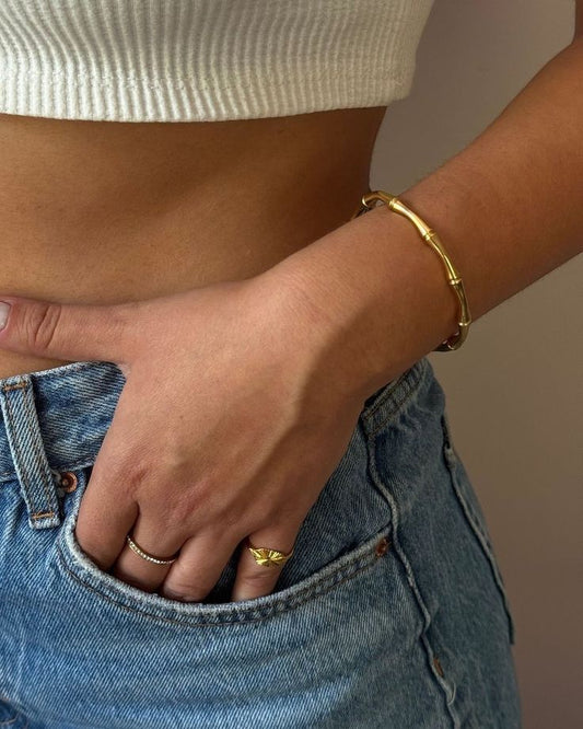 Half Cuff Bamboo Kada