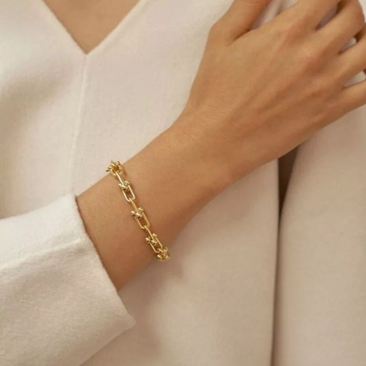 Gilded Links Bracelet