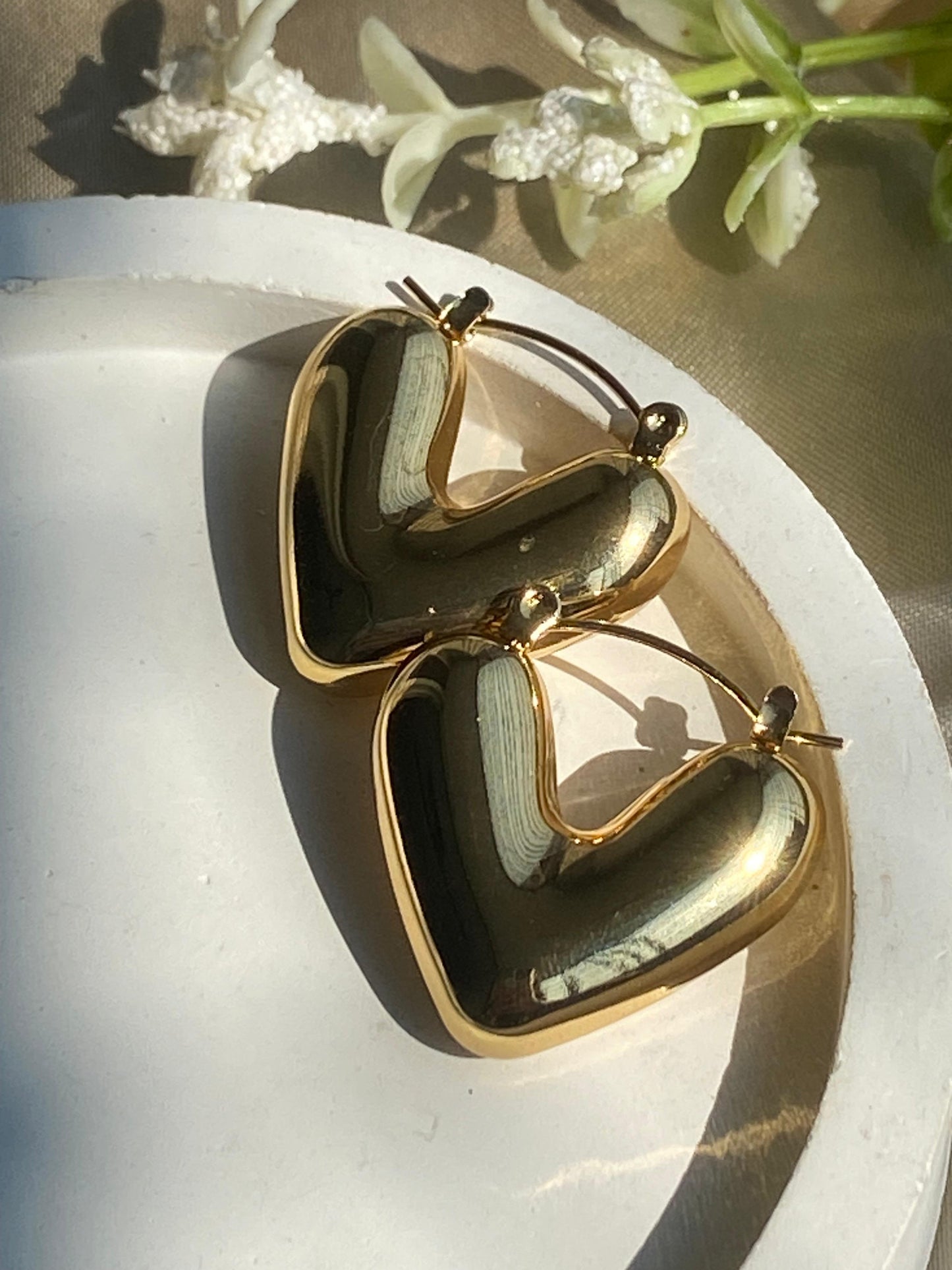 Puffy Heart Hoops