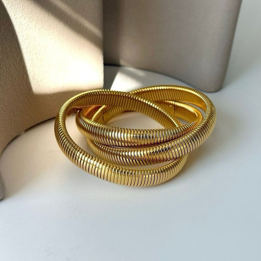 Spiral Gold Kada